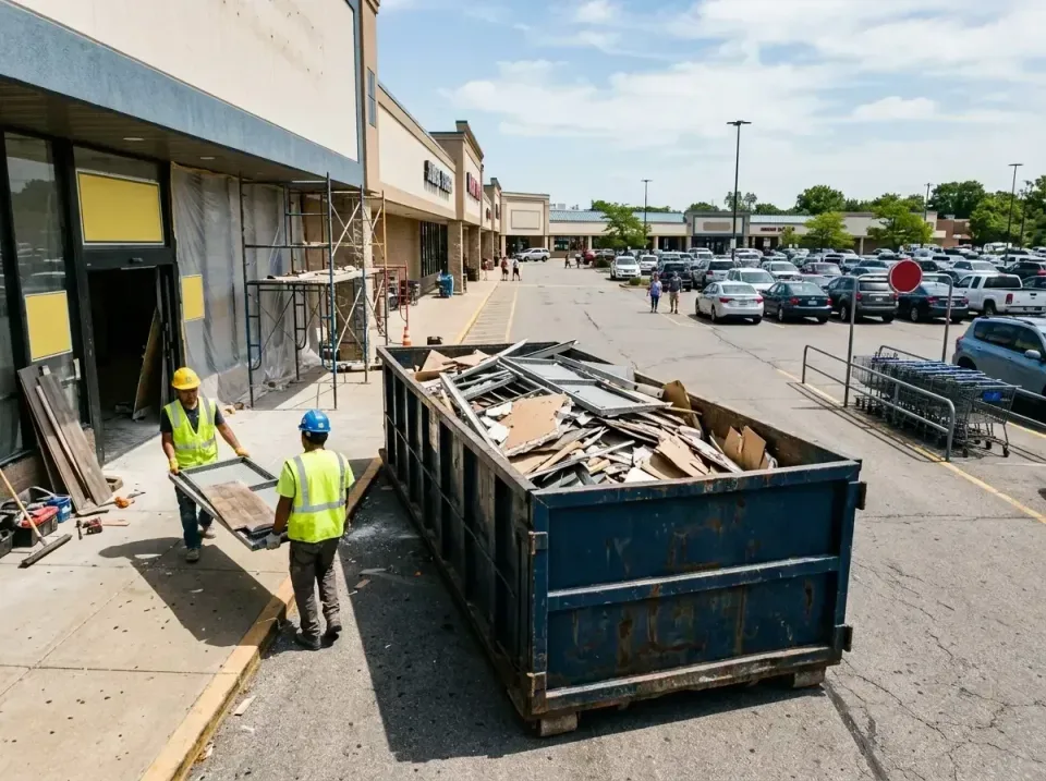 retail-store-renovation-debris-003 — frequently asked questions, Roll-off Dumpster Rentals in Avon, IN